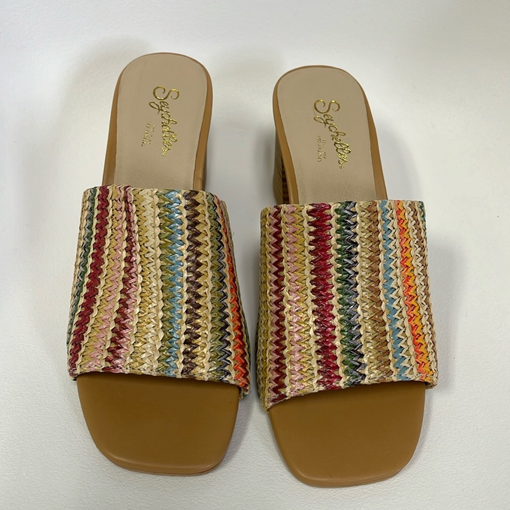 New Seychelles Rainbow Heels